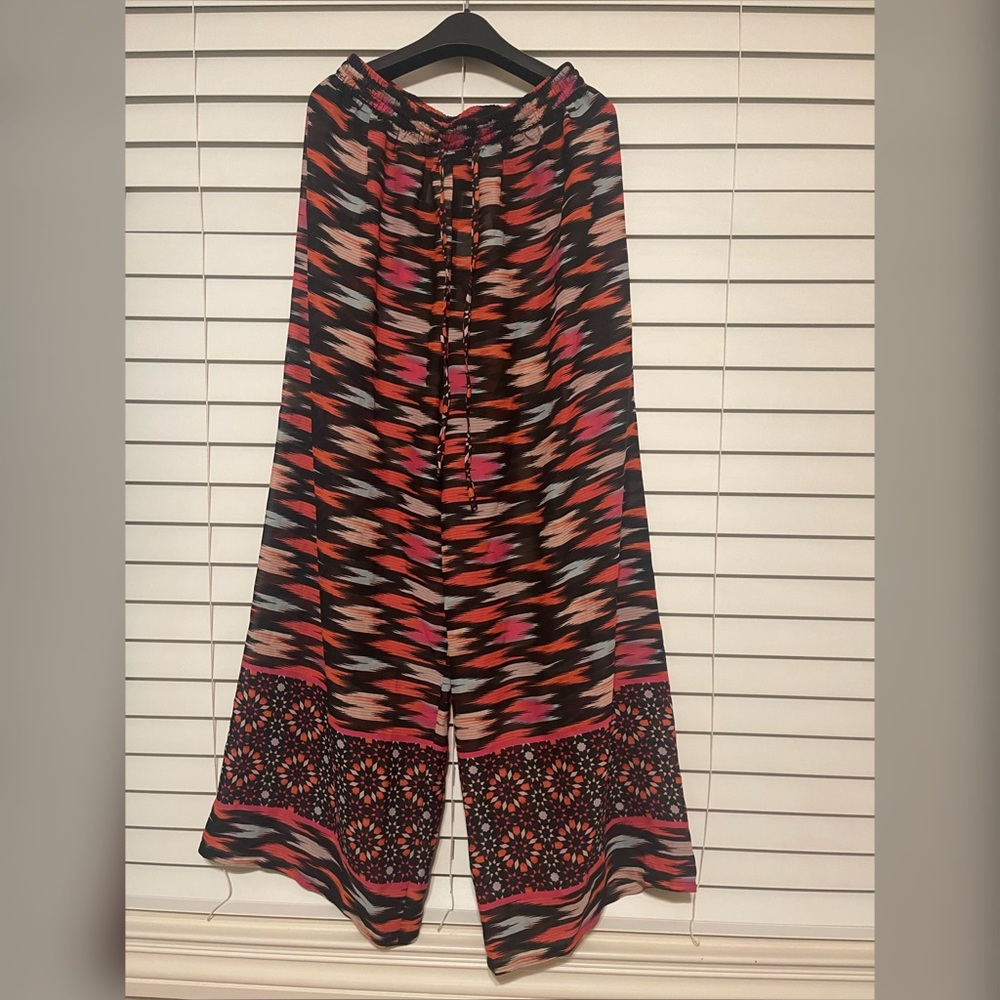 NWT Boohoo wide leg drawstring pants